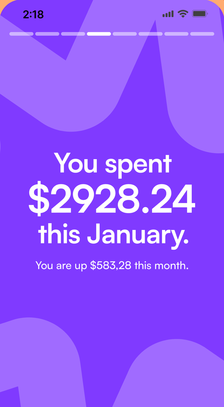 Maple Wrapped monthly recap in the iPhone app